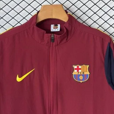 26-27 Barcelona Windbreaker Jackets With Pants Cheap Football Jersey Wholesale Yupoo