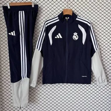 26-27 Real Madird Windbreaker Jackets With Pants Cheap Football Jersey Wholesale Yupoo