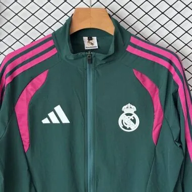 2026/27 Real Madird Windbreaker Jackets With Pants maglia da calcio foto dell'album 5