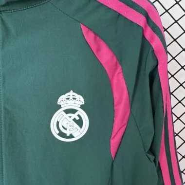 2026/27 Real Madird Windbreaker Jackets With Pants maglia da calcio foto dell'album 6