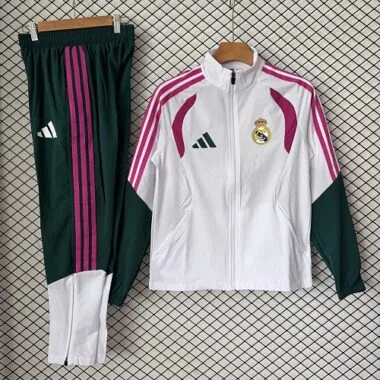 26-27 Real Madird Windbreaker Jackets With Pants Cheap Football Jersey Wholesale Yupoo