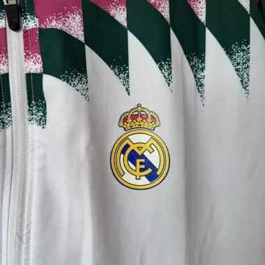 2026/27 Real Madird Windbreaker Jackets With Pants maglia da calcio foto dell'album 3
