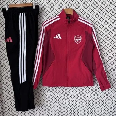26-27 Arsenal Windbreaker Jackets With Pants Cheap Football Jersey Wholesale Yupoo