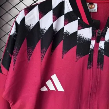 2026/27 Manchester United Windbreaker Jackets With Pants camisola de futebol foto do álbum 3