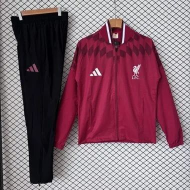 26-27 Liverpool Windbreaker Jackets With Pants Cheap Football Jersey Wholesale Yupoo