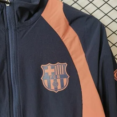 26-27 Barcelona Windbreaker Jackets With Pants Cheap Football Jersey Wholesale Yupoo
