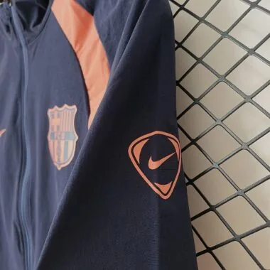 26-27 Barcelona Windbreaker Jackets With Pants Cheap Football Jersey Wholesale Yupoo