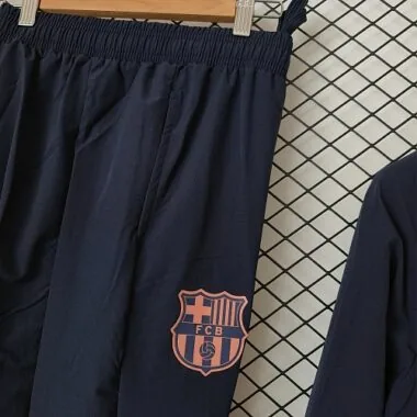 26-27 Barcelona Windbreaker Jackets With Pants Cheap Football Jersey Wholesale Yupoo