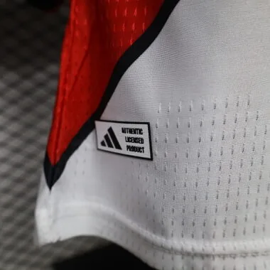 26-27 Player River Plate Home Long Sleeve Kit S-3XL Cheap Football Jersey Wholesale Yupoo