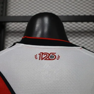 26-27 Player River Plate Home Long Sleeve Kit S-3XL Cheap Football Jersey Wholesale Yupoo