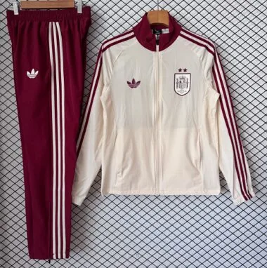 2026 Spain Windbreaker Jackets With Pants World Cup Cheap Football Jersey Wholesale Yupoo