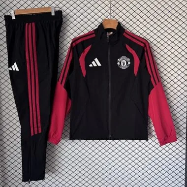 26-27 Manchester United Windbreaker Jackets With Pants Cheap Football Jersey Wholesale Yupoo