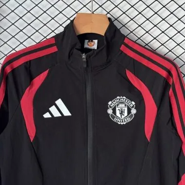 2026/27 Manchester United Windbreaker Jackets With Pants camisola de futebol foto do álbum 5