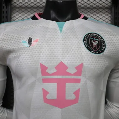 2026 Player Inter Miami Third Away Long Sleeve Kit S-3XL Cheap Football Jersey Wholesale Yupoo
