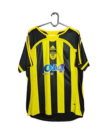 06-07 Beitar Jerusalem Retro Home Kit Cheap Football Jersey Wholesale Yupoo