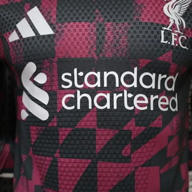26-27 Player Liverpool Third Away Long Sleeve Kit S-3XL Cheap Football Jersey Wholesale Yupoo