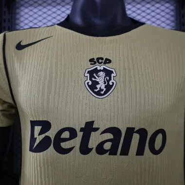 26-27 Player Sporting Lisbon Away Kit Cheap Football Jersey Wholesale Yupoo