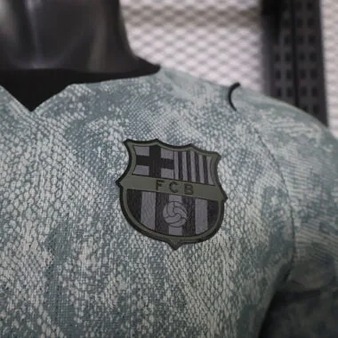 26-27 Player FC Barcelona Goalkeeper Long Sleeve Kit S-4XL Cheap Football Jersey Wholesale Yupoo