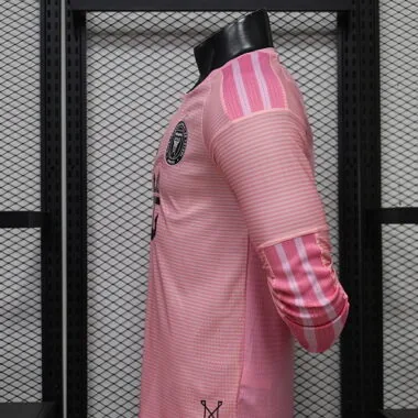 2026 Player Inter Miami casa kit a manica lunga maglia da calcio foto dell'album 11