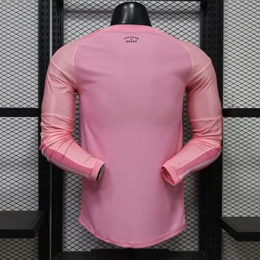 2026 Player Inter Miami casa kit a manica lunga maglia da calcio foto dell'album 12
