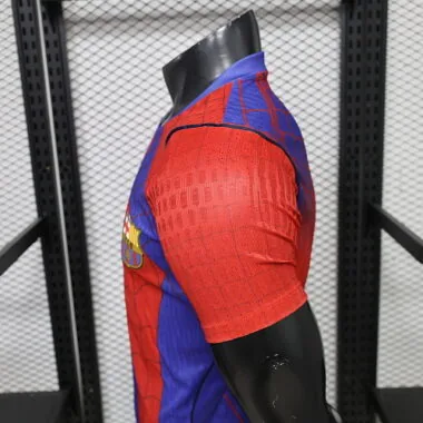 2026/27 Player FC Barcelona Spider Man edición especial Kit camiseta de fútbol foto del álbum 12