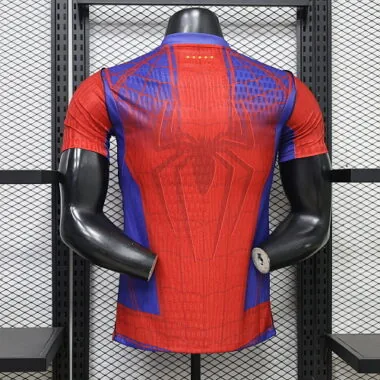 2026/27 Player FC Barcelona Spider Man edición especial Kit camiseta de fútbol foto del álbum 13