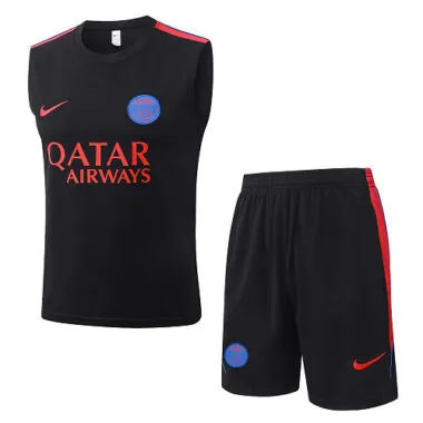 26-27 PSG Sleeveless Training Kits Tracksuits Cheap Jersey Wholesale Yupoo