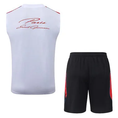 26-27 PSG Sleeveless Training Kits Tracksuits Cheap Jersey Wholesale Yupoo