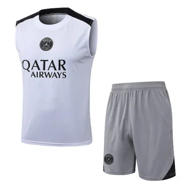 26-27 PSG Sleeveless Training Kits Tracksuits Cheap Jersey Wholesale Yupoo