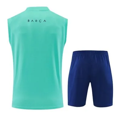 26-27 Barcelona Sleeveless Training Kits Tracksuits Cheap Jersey Wholesale Yupoo