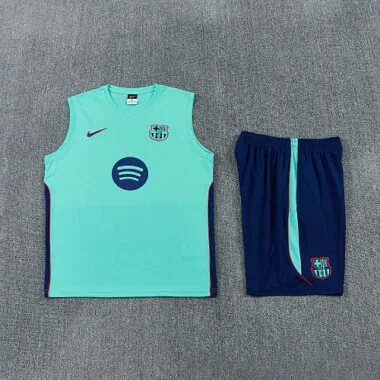 26-27 Barcelona Sleeveless Training Kits Tracksuits Cheap Jersey Wholesale Yupoo