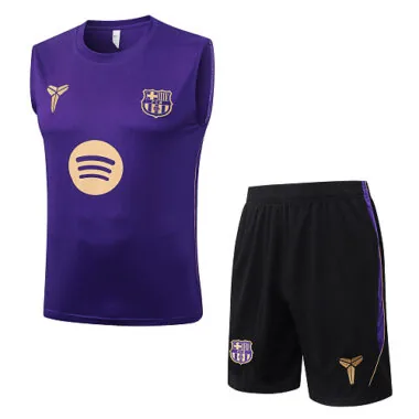 26-27 Barcelona Sleeveless Training Kits Tracksuits Cheap Jersey Wholesale Yupoo