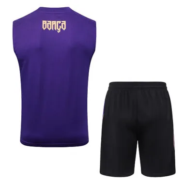 26-27 Barcelona Sleeveless Training Kits Tracksuits Cheap Jersey Wholesale Yupoo