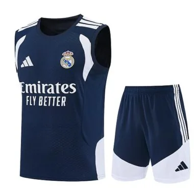 26-27 Real Madrid Sleeveless Training Kits Tracksuits Cheap Jersey Wholesale Yupoo