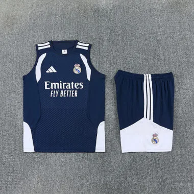 26-27 Real Madrid Sleeveless Training Kits Tracksuits Cheap Jersey Wholesale Yupoo