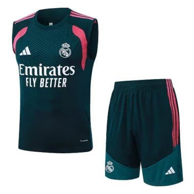 26-27 Real Madrid Sleeveless Training Kits Tracksuits Cheap Jersey Wholesale Yupoo