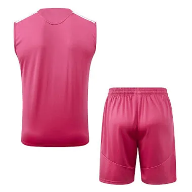 26-27 Real Madrid Sleeveless Training Kits Tracksuits Cheap Jersey Wholesale Yupoo