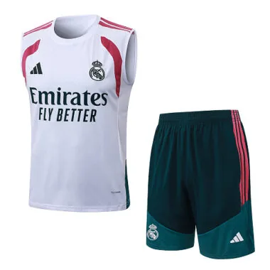 26-27 Real Madrid Sleeveless Training Kits Tracksuits Cheap Jersey Wholesale Yupoo