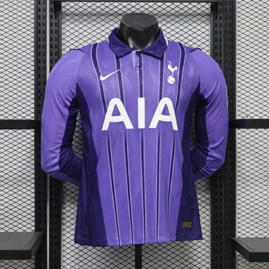 26-27 Player Tottenham Hotspur Third Away Long Sleeve Kit Cheap Football Jersey Wholesale Yupoo