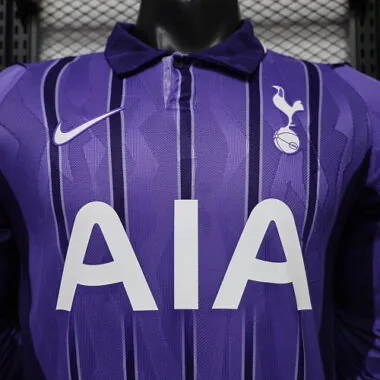 2026/27 Player Tottenham Hotspur tercera visitante kit de manga larga camiseta de fútbol foto del álbum 3