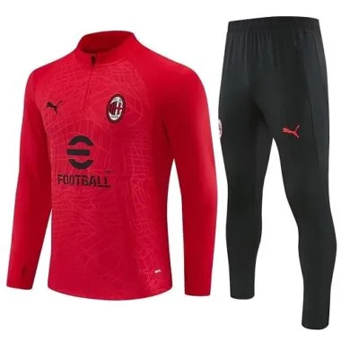 26-27 AC Milan Training Adults & Kids Kits Tracksuits Sweatshirt Cheap Jersey Wholesale Yupoo