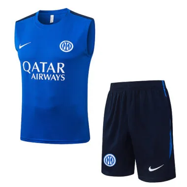 26-27 Inter Milan Sleeveless Training Kits Tracksuits Cheap Jersey Wholesale Yupoo