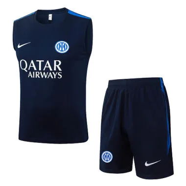 26-27 Inter Milan Sleeveless Training Kits Tracksuits Cheap Jersey Wholesale Yupoo