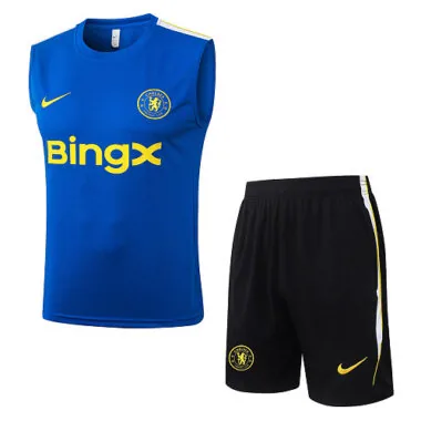 26-27 Chelsea Sleeveless Training Kits Tracksuits Cheap Jersey Wholesale Yupoo