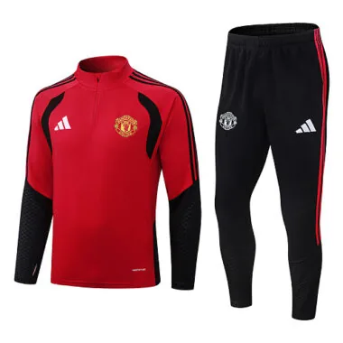 26-27 Manchester United Training Adults & Kids Kits Tracksuits Sweatshirt Cheap Jersey Wholesale Yup