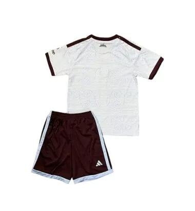 2026/27 Aston Villa Kids tercera visitante Kit camiseta de fútbol foto del álbum 3