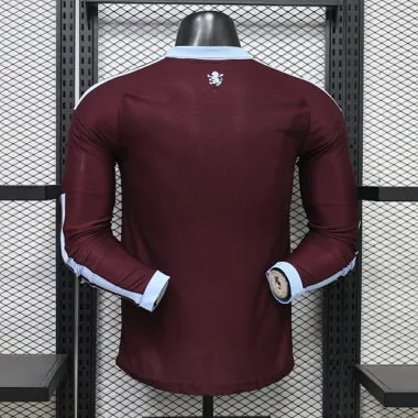 2026/27 Player Aston Villa casa kit a manica lunga maglia da calcio foto dell'album 4
