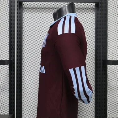 2026/27 Player Aston Villa casa kit a manica lunga maglia da calcio foto dell'album 5
