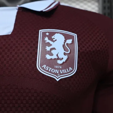 2026/27 Player Aston Villa casa kit a manica lunga maglia da calcio foto dell'album 11