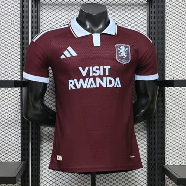 26-27 Spelers Aston Villa thuistenue Goedkoop voetbalshirt Groothandel Yupoo